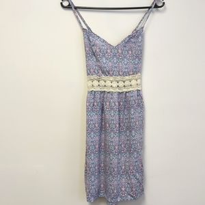 Hollister  Sleeveless Pastel Lavender Purple mini dress Size XS